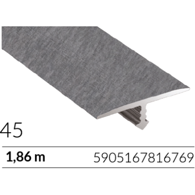 ARBITON CS22 beton CS45 profil dylatacyjny do łącznia o tym samym poziomie 1,86m